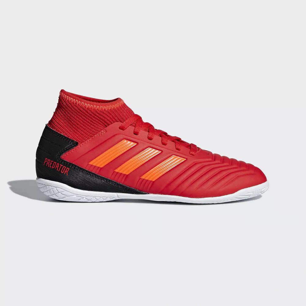 Adidas Predator Tango 19.3 Tenis De Futbol Rojos Para Niño (MX-71032)